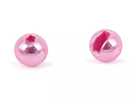 Bolas tungsteno con ranura - METALLIC PINK - 10 pcas.