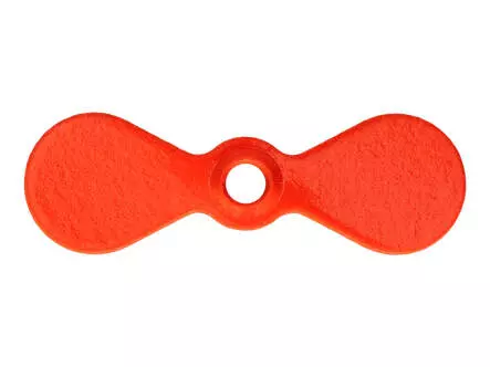 Helices spinfly TURBOPROP hotfly - FLUO ORANGE - 10 pcas.