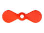 Helices spinfly TURBOPROP hotfly - FLUO ORANGE - 10 pcas. - 18 x 6,5 mm