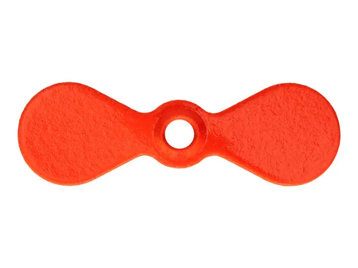 Helices spinfly TURBOPROP hotfly - FLUO ORANGE - 10 pcas. - 22 x 7 mm