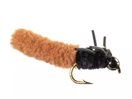 Rubber Leg Mop Fly Brown