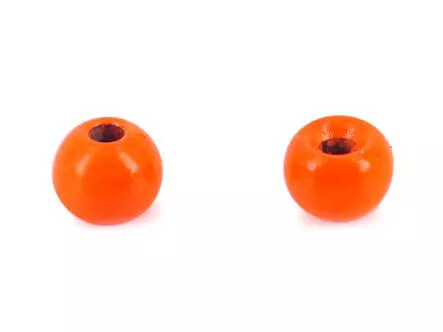 Bolas latón - FLUO NARANJA - 25 pcas.