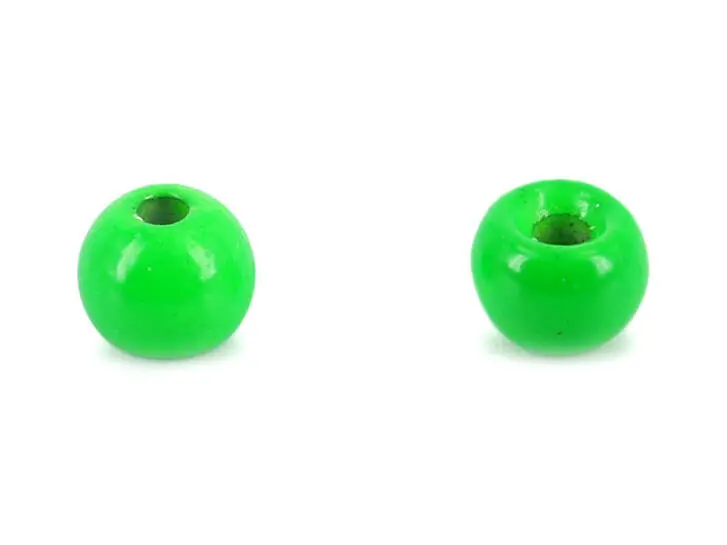 Bolas latón - FLUO VERDE - 25 pcas. - 2,0 mm