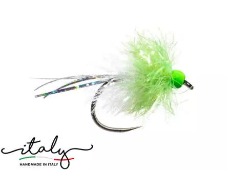 BH Blob Bicolor Chartreuse White BL