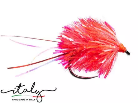 Blob Mix Fluo Red White BL