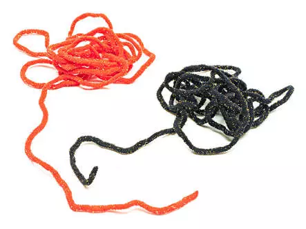 WORM CHENILLE PLUS GOLD hotfly - 3 mm