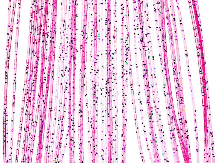 FLAKED Sili Legs hotfly - 0,7 mm x 130 mm - 66 strands - pink / candy