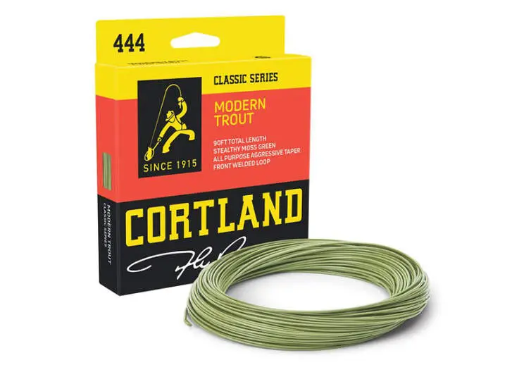 Línea mosca flotante cortland 444 MODERN TROUT - WF