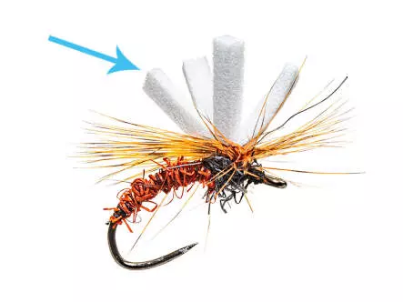 PRECUT MICRO FLY FOAM STRANDS hotfly - 2x2x95 mm - 27 pc.