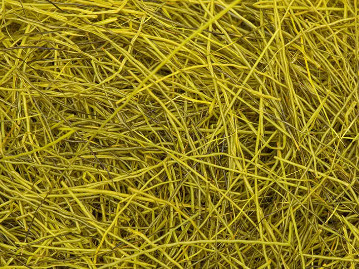 DEER HAIR DUBBING made in italy V2 hotfly - 1 g - olive chartreuse