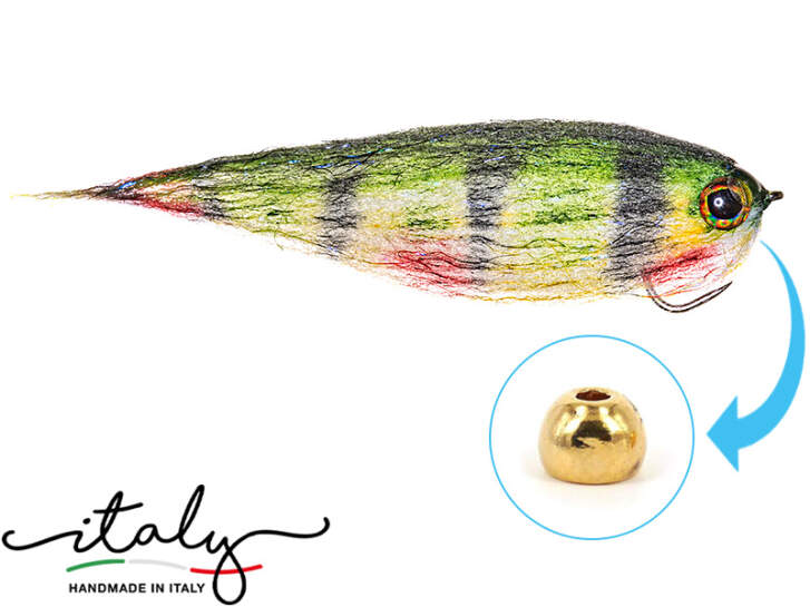Weighted HP Minnow Streamer Perch BL