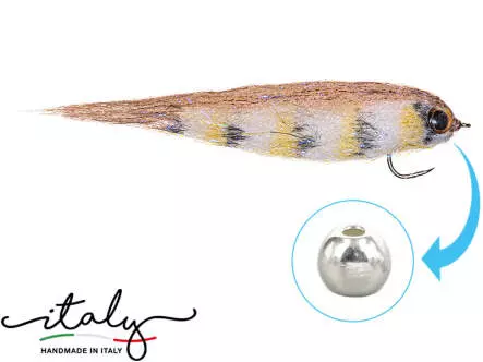 Weighted HP Minnow Streamer Baitfish V2 BL