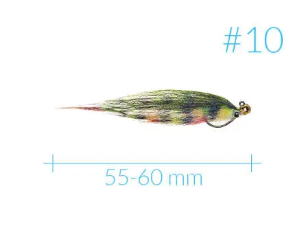 Jig HP Minnow Streamer Perch BL