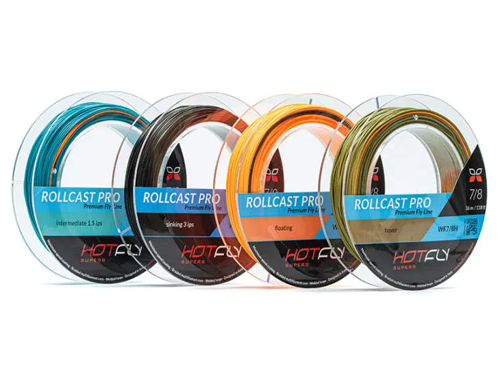 Línea mosca ROLLCAST PRO hotfly - 36m - WF