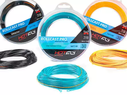 Línea mosca ROLLCAST PRO hotfly - 36m - WF