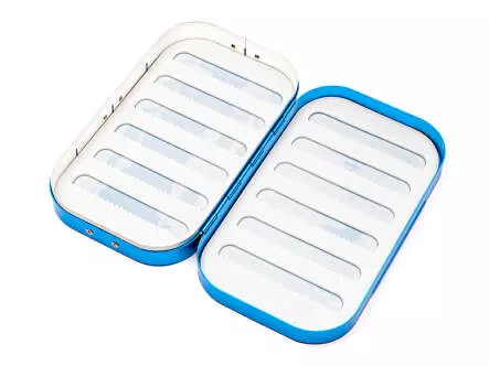Caja de moscas hotfly ALUSILI Blue Large