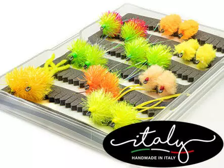 Selección moscas hotfly ESTANQUE PLUS V2 - 18...
