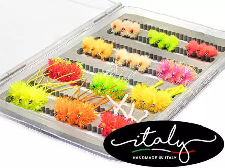 Selección moscas hotfly ESTANQUE EVOLUTION V2 - 36...