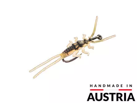 Ninfa plecóptero - amarillo - 35 mm