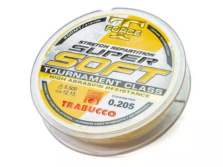 Nylon trabucco SUPER SOFT T-FORCE - 200 m