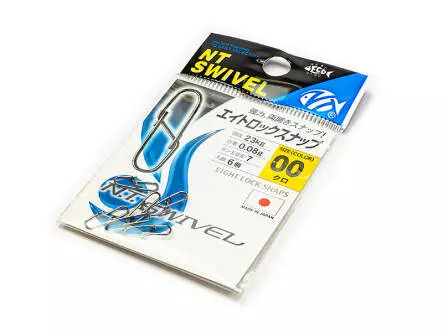 Mosquetón NT SWIVEL EIGHT LOCK SNAP # 00 - 23 kg -...