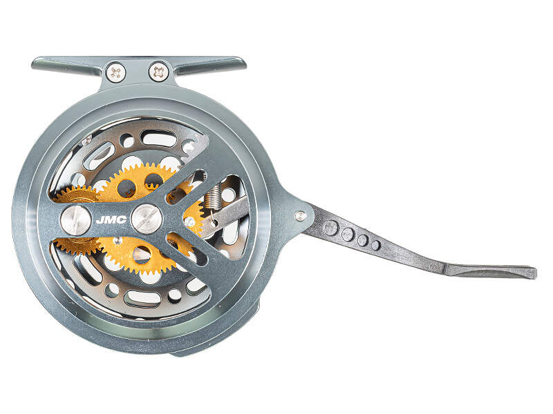 Carrete De Pesca Con Mosca Sf005 Premium En Aluminio Para Tr