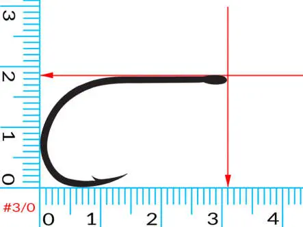 Anzuelos hotfly PREDATOR WIDE GAP - 10 pcas.