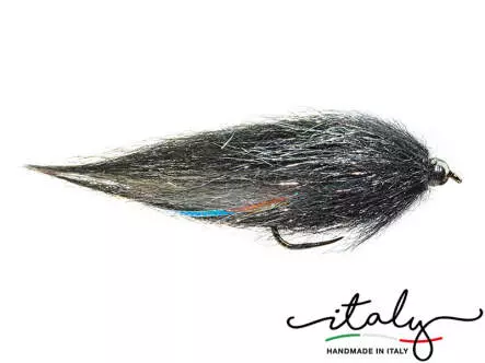 Trout Streamer Craftfur TG Black Grey