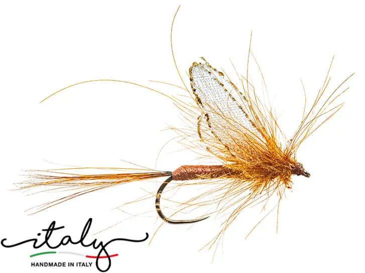 Morgans Winged Brown CDC Mayfly  10