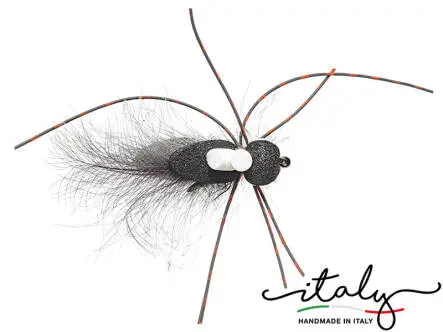 Large Foamfloater Black CDC Stonefly