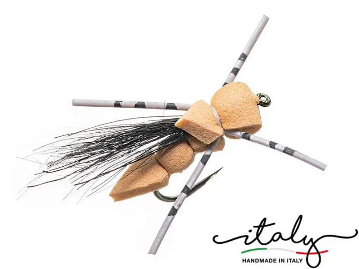 Legged Foam Hopper Light Brown 12
