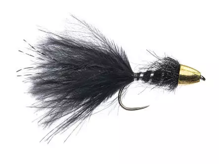 Marks TG Marabou Leech BL Black