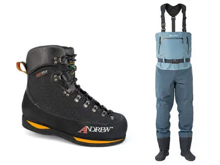 Kit wading ALPINE DIVER V3 + CREEK DARK EDITION fieltro