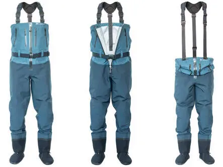 Vadeadores de pecho convertibles ALPINE DIVER V3 TIZIP...