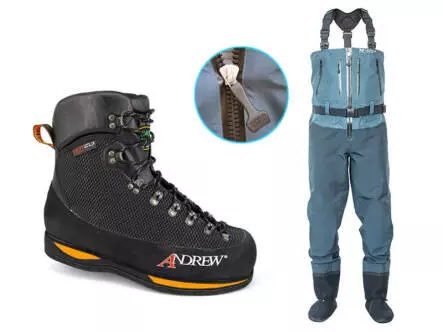 Kit wading ALPINE DIVER V3 TIZIP + CREEK DARK EDITION...