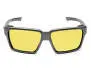 Gafas polarizadas FISHER BLACK MATT aqua - yellow