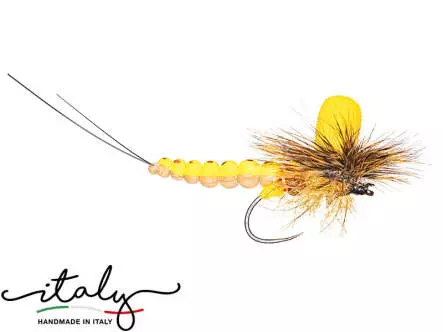 Large Yellow Mayfly Spinfly - 0,80 g - 4 cm - anzuelo tam. 6