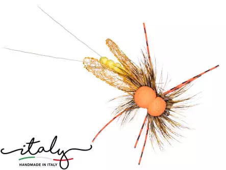 Large Yellow Stonefly Spinfly - 0,55 g - 3 cm - anzuelo...
