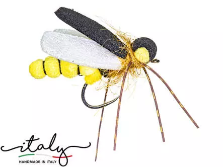 Honey Bee Spinfly - 0,55 g - 2,8 cm - anzuelo tam. 8