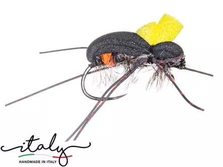 Black Beetle Spinfly - 0,60 g - 2 cm - anzuelo tam. 6