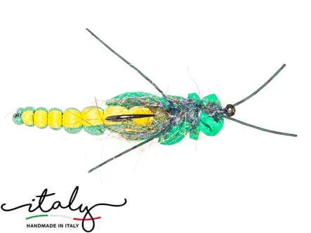 Dragonfly Larva Spinfly - 0,85 g - 5 cm - anzuelo tam. 6