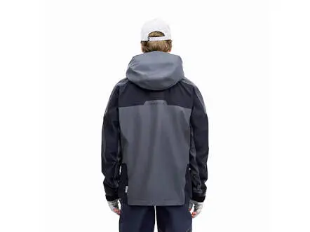 Chaqueta de vadeo finntrail WADEMAN dark grey - XXXL