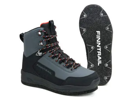 Botas de vadeo finntrail WADEMAN FELT dark grey