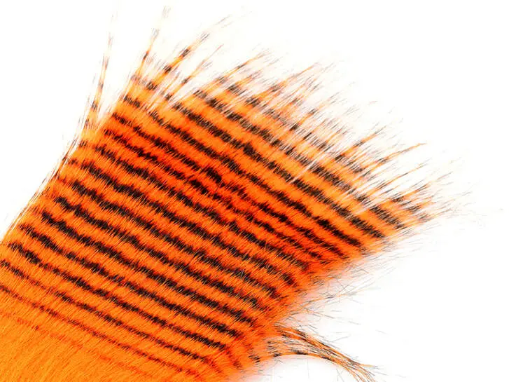 GRIZZLY CRAFT FUR hotfly - 80 / 100 mm - 110 x 110 mm - orange