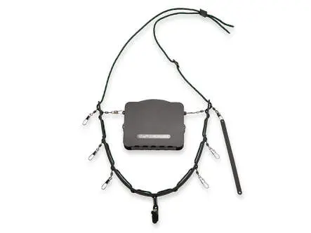 C&F design LANYARD WITH UNIVERSAL SYSTEM FLY PATCH
