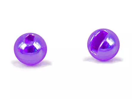 Bolas tungsteno con ranura - METALLIC PURPLE - 10 pcas.