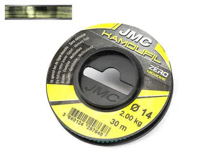 Nylon jmc KAMOUFIL para tippet - 30 m - 0,14 mm