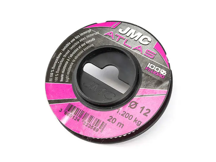 Fluorocarbono jmc ATLAS para tippet - 20 m - 0,60 mm