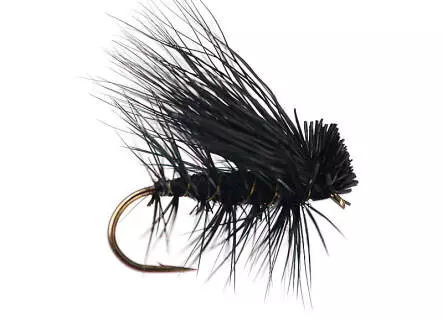Black Superb Elk Hair Caddis