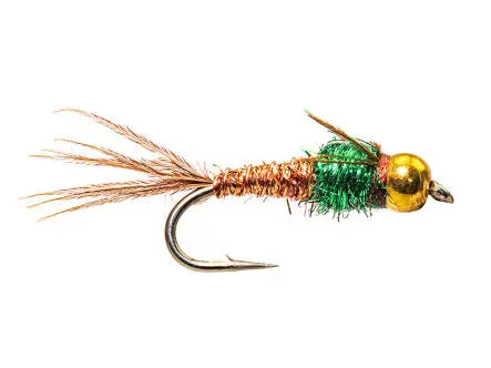 Kyles BH Angel Hair Pheasant Tail Flash 12